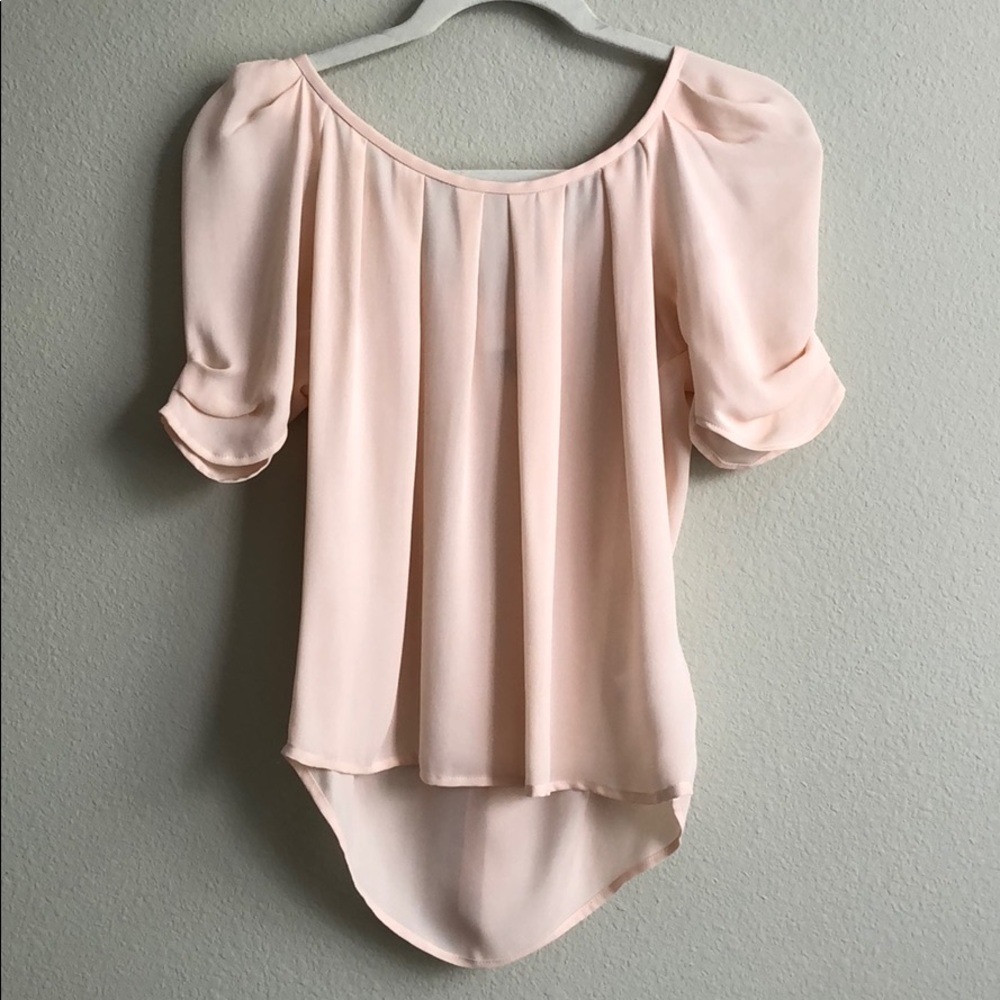 Joie silk top with tie back